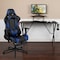 Flash Furniture Black Gaming Desk-Cup Holder/Reclining Chair Set BLN-X30RSG1031-BL-GG - alternate 1